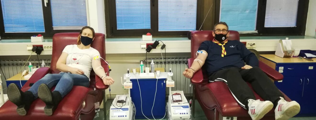 Izviđač daruje krv IK Javor