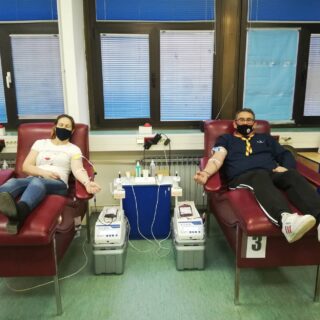 Izviđač daruje krv IK Javor